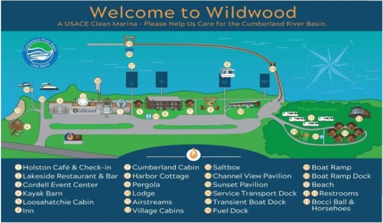 Wildwood Resort And Marina Gladdice Ngoại thất bức ảnh